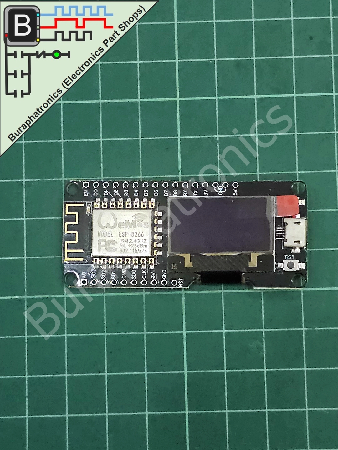 Wemos ES8266+OLED0.96