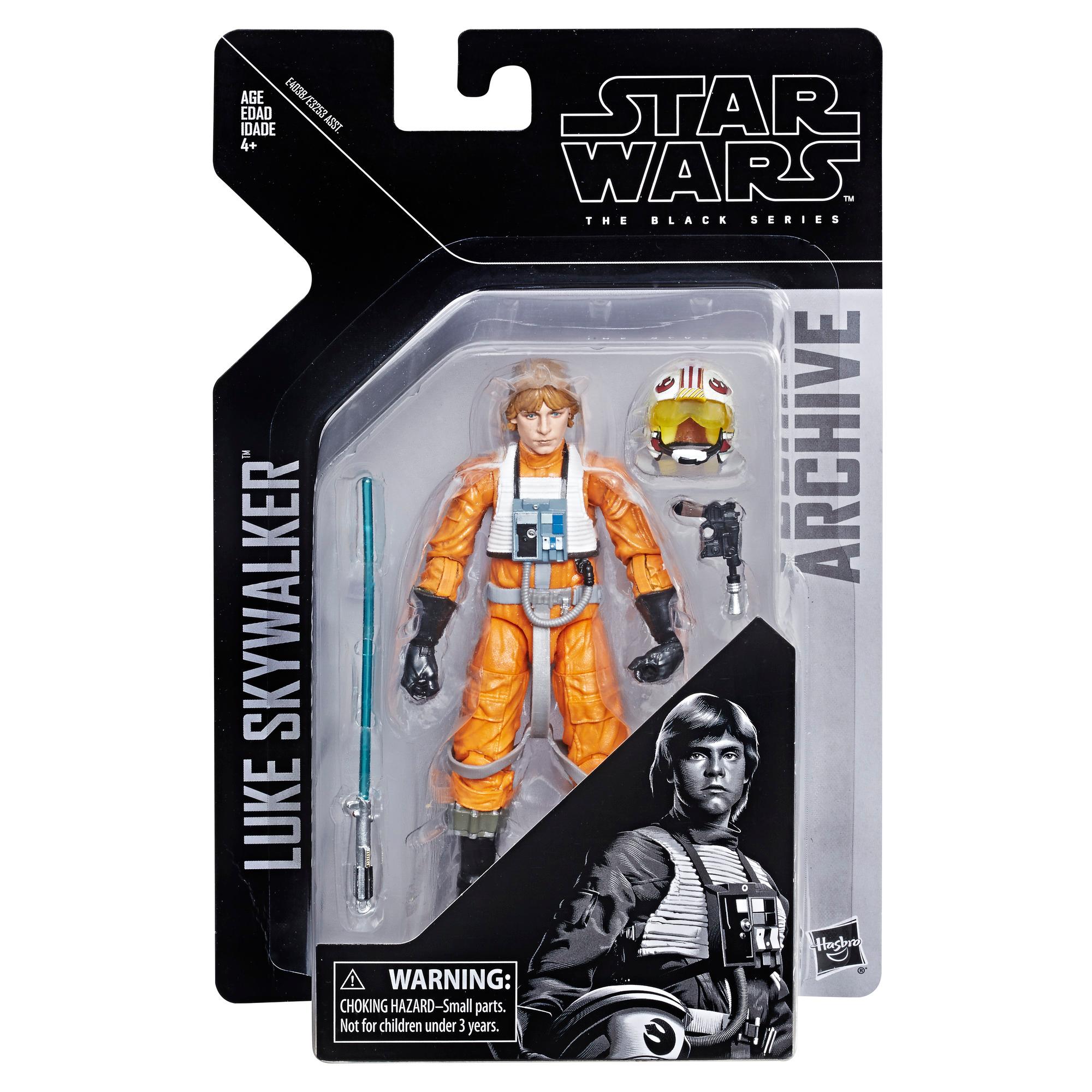 Hasbro Star Wars The Black Series Archive Luke Skywalker 6-inch Action Figure ฮาสโบร สตาร์ วอร์ส เดอะ แบล็ค ซีรีส์ หุ่นโมเดลฟิกเกอร์ ลุค สกายวอล์คเกอร์ ขนาด 6 นิ้ว ลิขสิทธิ์แท้
