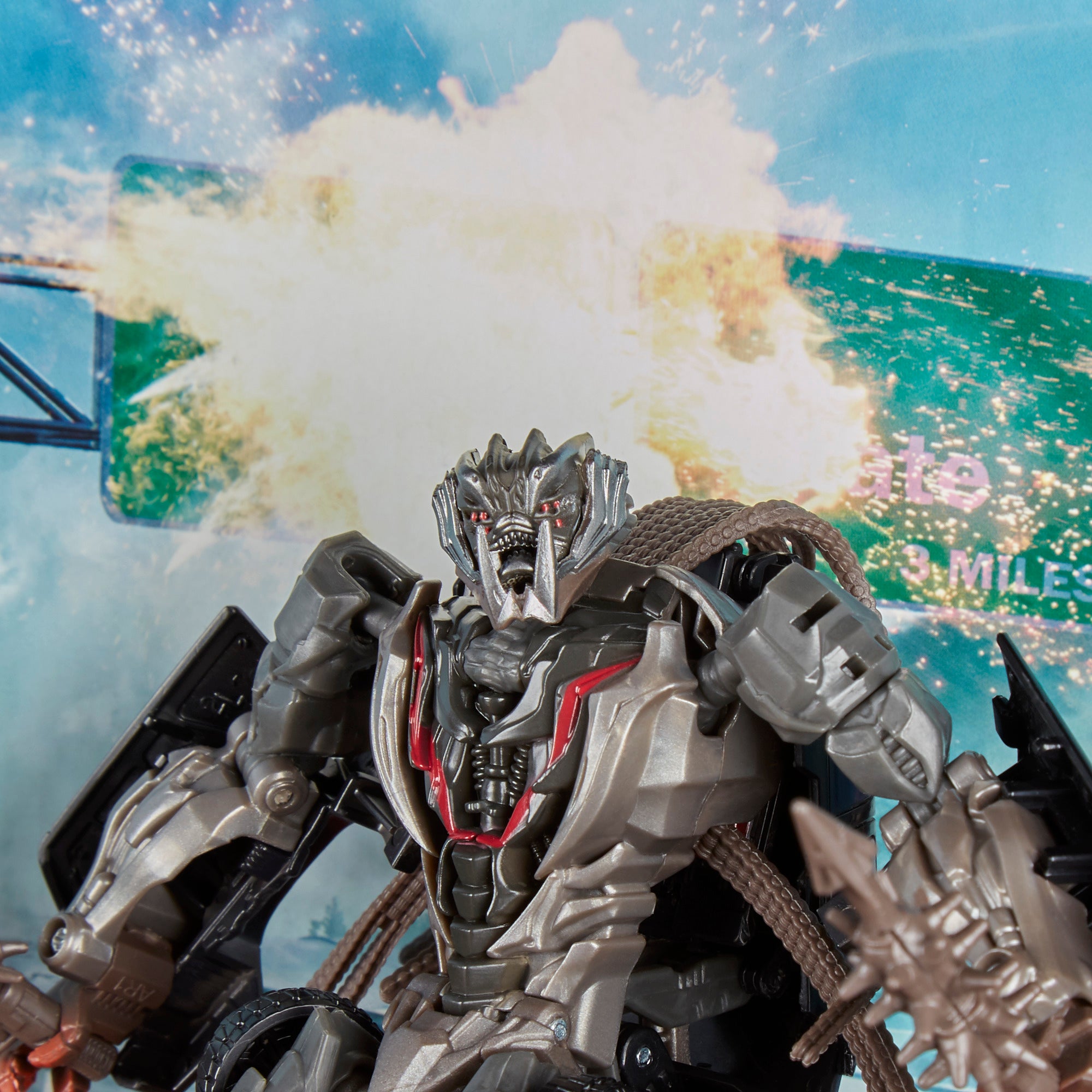 Hasbro Transformers Studio Series 03 Deluxe Class Crowbar Figure ฮาสโบร ทรานสฟอเมอร์ส สตูดิโอ ซีรีย์ส 03 ดีลักซ์ คลาส หุ่นยนต์โครวบาร์ 4.5 นิ้ว ลิขสิทธิ์แท้