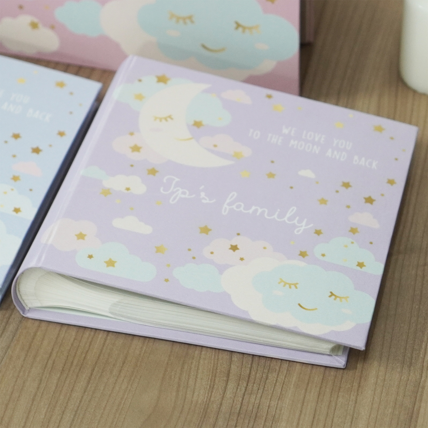 อัลบั้มสั่งทำใส่ชื่อ ลาย Moon
