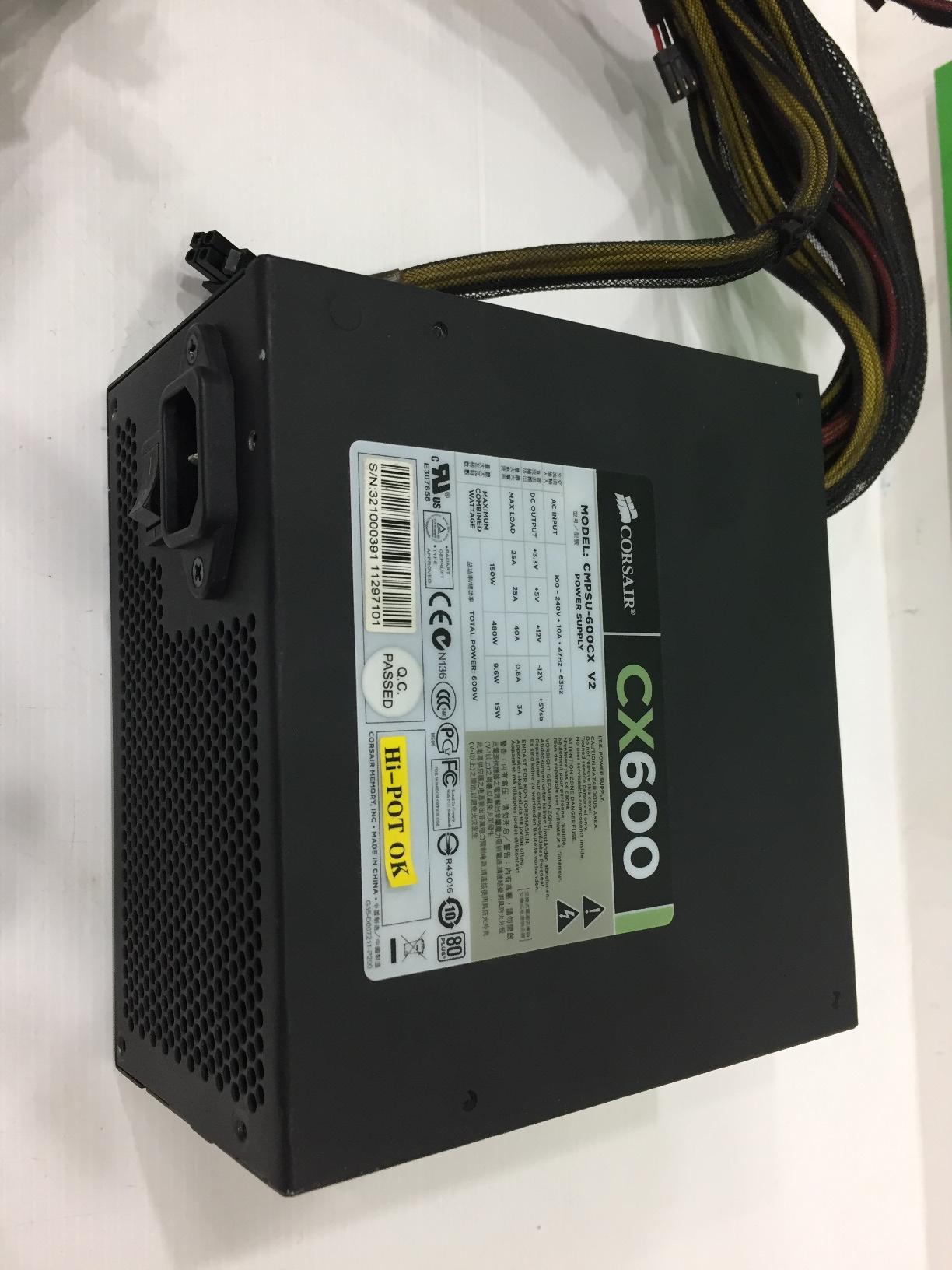 CORSAIR CX600 600W 80 PLUS BRONZE