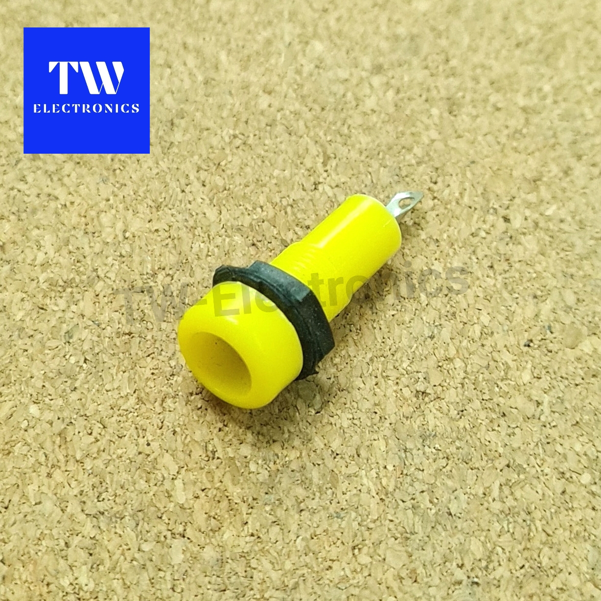 BINDING POST ไบดิ้งโพส (สีเหลือง) บัดกรี/ BS003Y