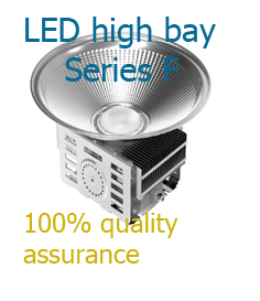หลอดไฟแอลอีดีโรงงาน 100-200W LED High bay Series_F รับประกัน 3-5ปี