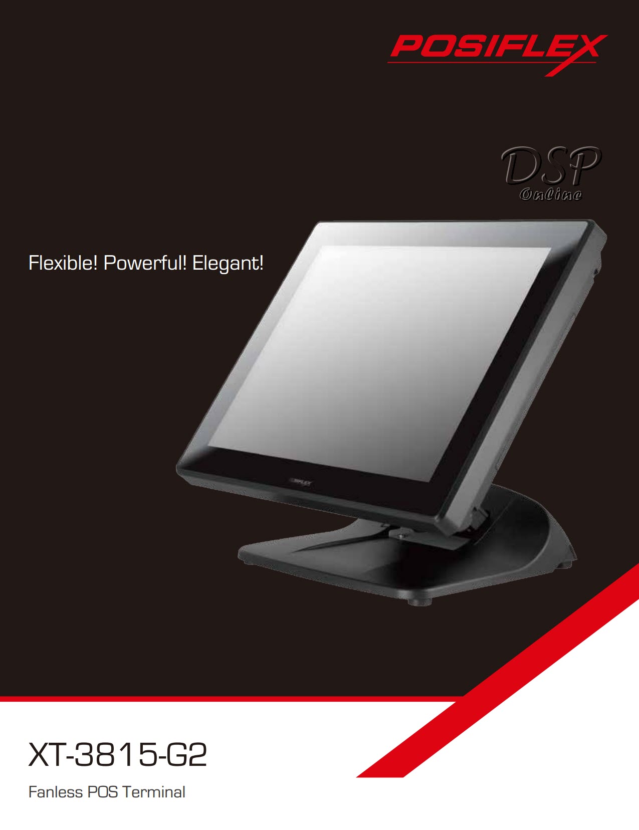 ขายถูก Posiflex รุ่น XT-3815G2 (No OS) ประกันศูนย์ 3ปี