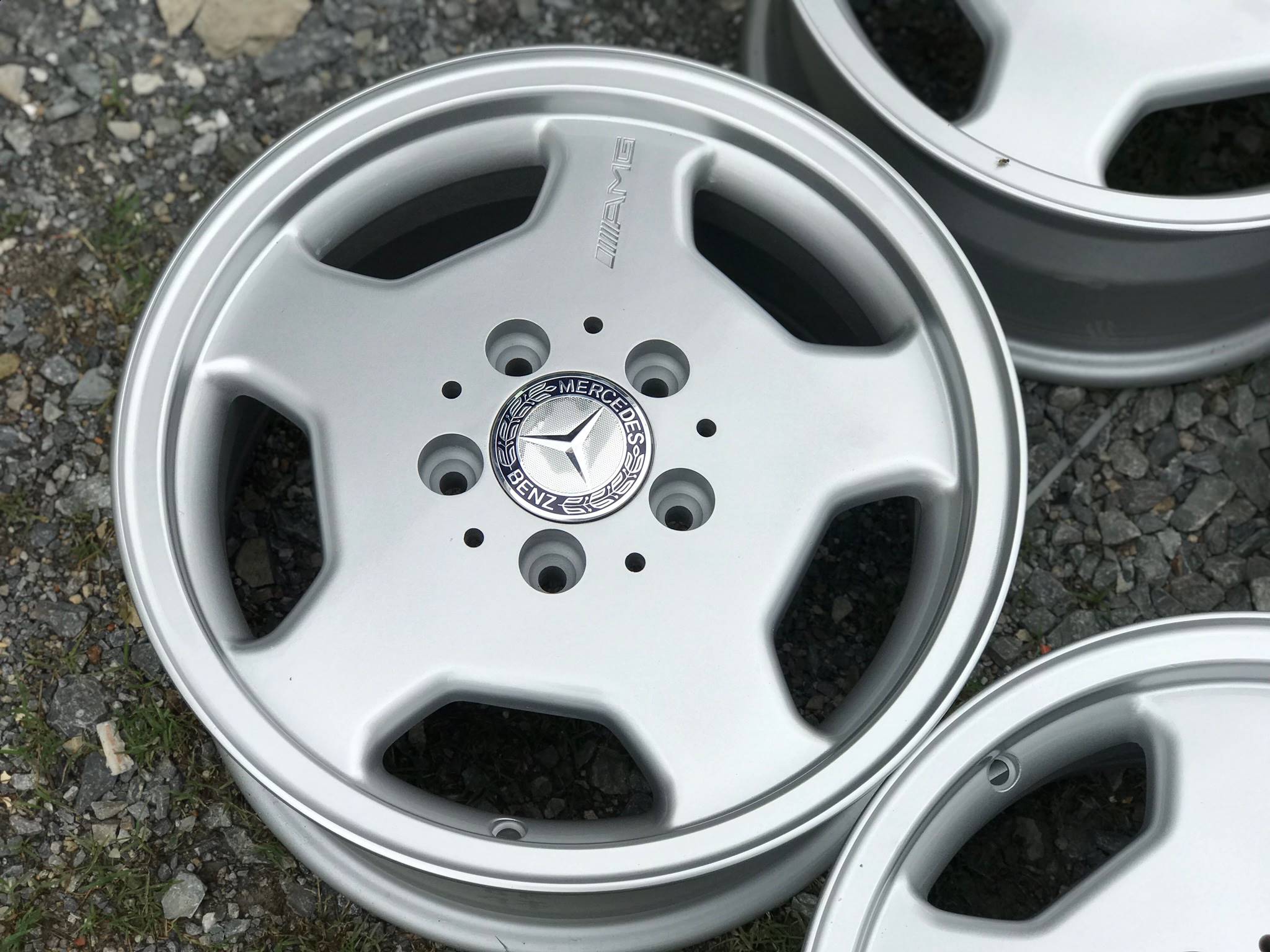 AMG ST2 15"7.0 et37 ล้อแท้หายาก มีที่นี้.