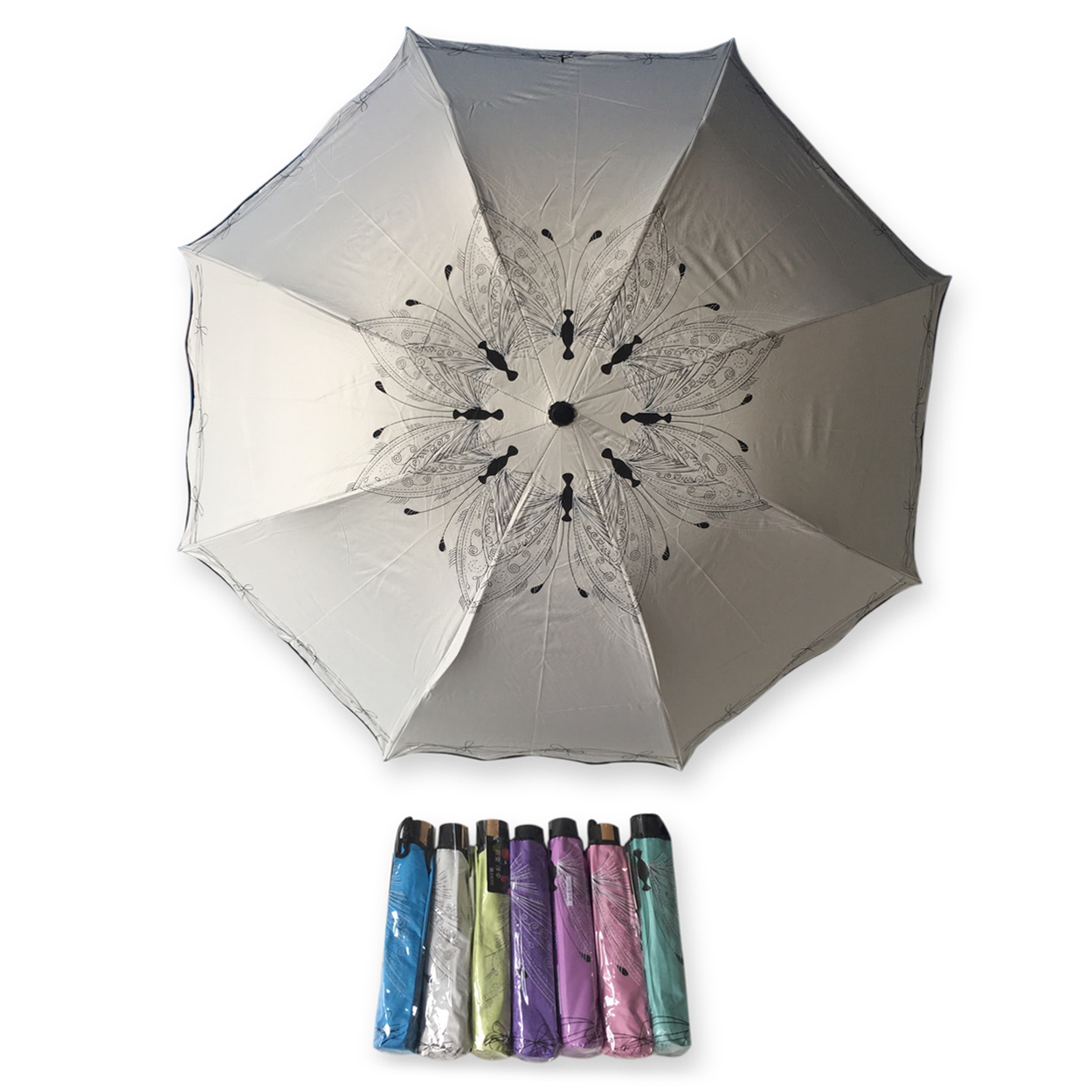 ร่มโค้ง24นิ้วรหัส1637