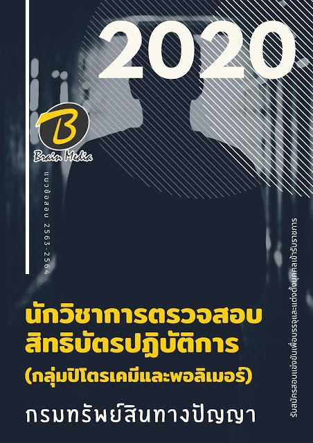 แนวข้อสอบ นักวิชาการตรวจสอบสิทธิบัตรปฏิบัติการ (กลุ่มปิโตรเคมีและพอลิเมอร์) กรมทรัพย์สินทางปัญญา