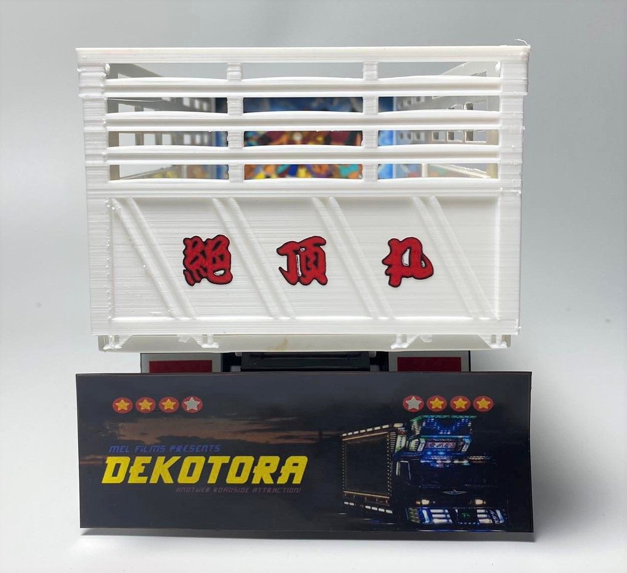 รถดั้มแต่งวัยยุ่น สไตล์ญี่ปุ่น โมเดลรถสิบล้อแต่ง 1/24