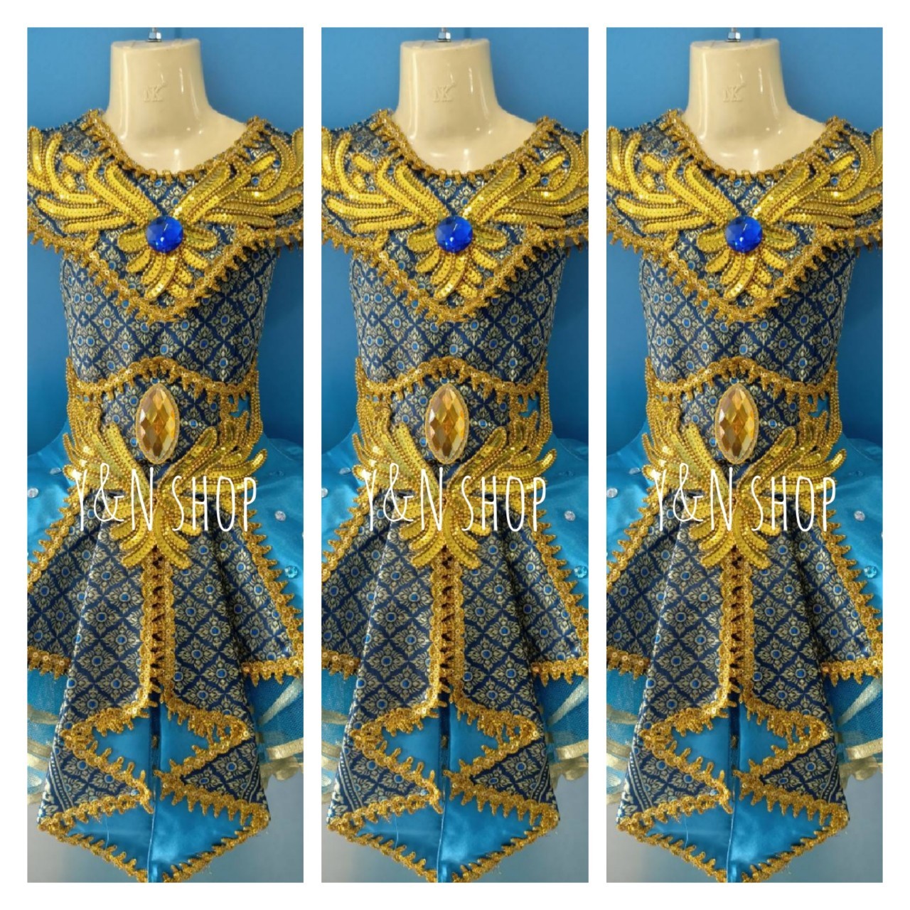 ชุดดรัมเมเยอร์ ชายเด้งพับคู่หน้า ชุดดรัมเมเยอร์เด็ก ชุดเชียร์ลีดเดอร์เด็ก