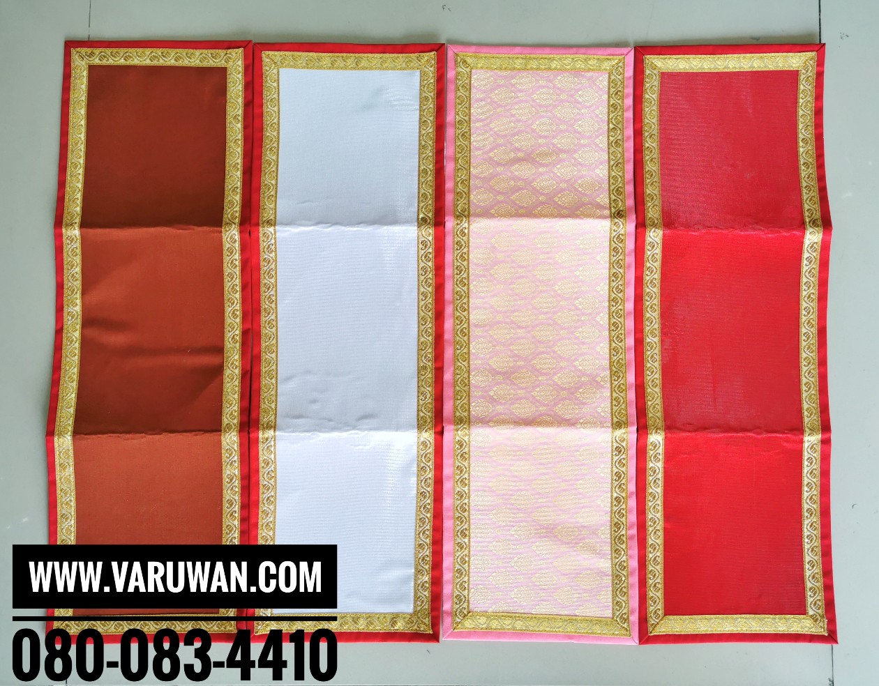 ผ้ารับประเคนผ้าลายไทย