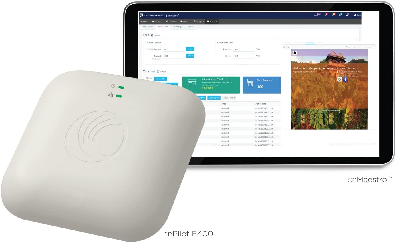 ขายถูก Access Point CAMBIUM cnPilot (E400) Wi-Fi Indoor