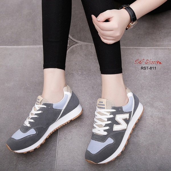 รองเท้าผ้าใบ Style New Balace (สีชมพู)