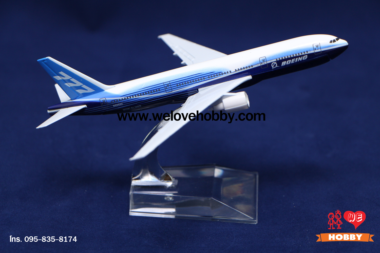 โมเดลเครื่องบิน Boeing 777 สหรัฐอเมริกา