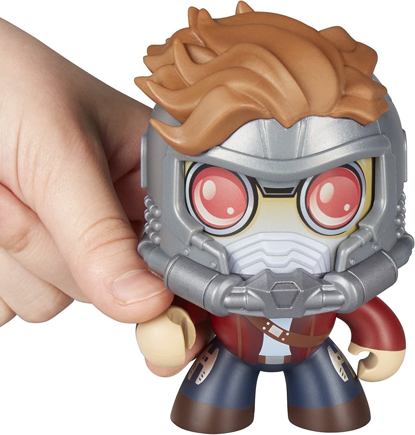Hasbro Marvel Avengers Mighty Muggs Star-Lord ฮาสโบร มาร์เวล อเวนเจอร์ส ไมตี้ มักส์ สตาร์-ลอร์ด ตุ๊กตาเปลี่ยนหน้าได้ ลิขสิทธิ์แท้