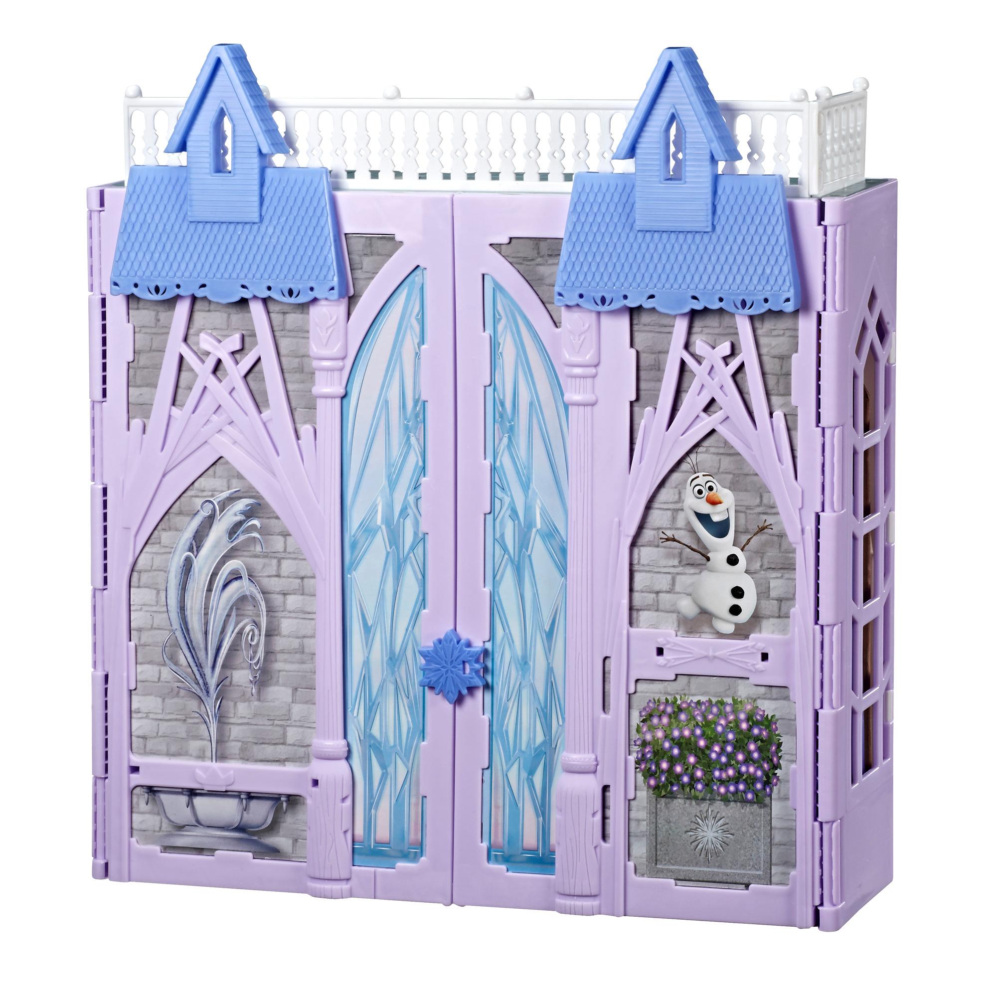 Hasbro Disney Frozen Fold and Go Arendelle Castle Playset ฮาสโบร ดิสนี่ย์ โฟรเซ่น โฟลด์ แอนด์ โก ปราสาทเอเรนเดล เพลย์เซท ลิขสิทธิ์แท้
