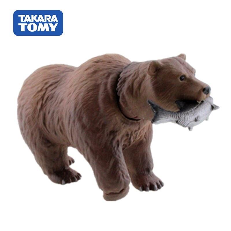 Takara Tomy - Ania AS-25 โมเดลหมีสีน้ำตาล Brown Bear