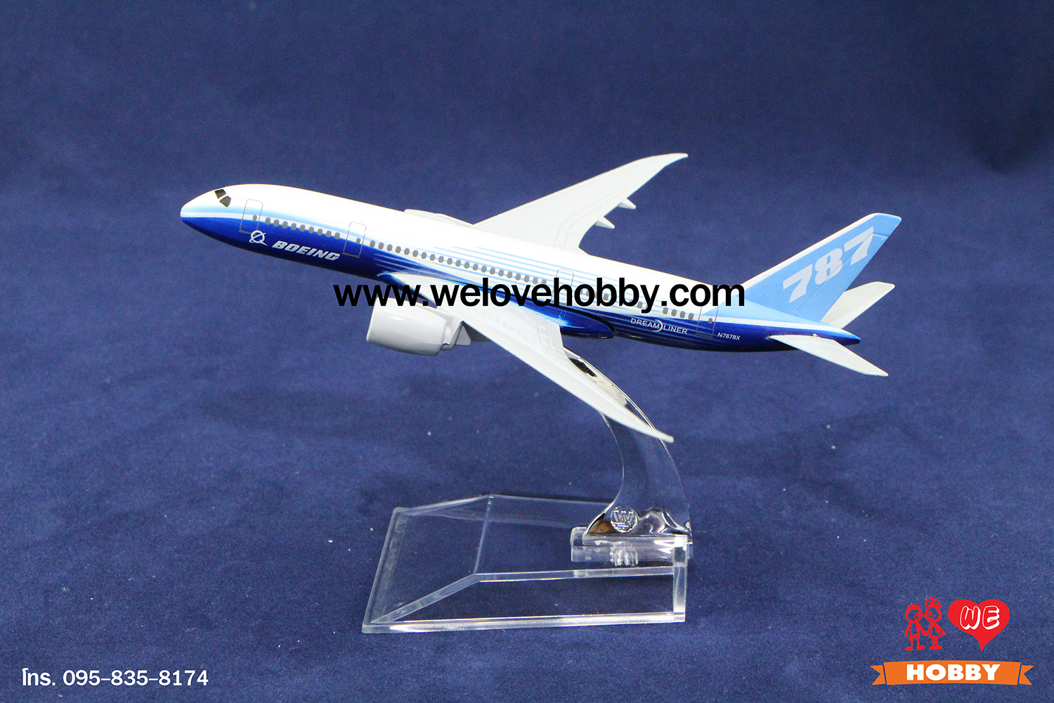 โมเดลเครื่องบิน Boeing 787 สหรัฐอเมริกา