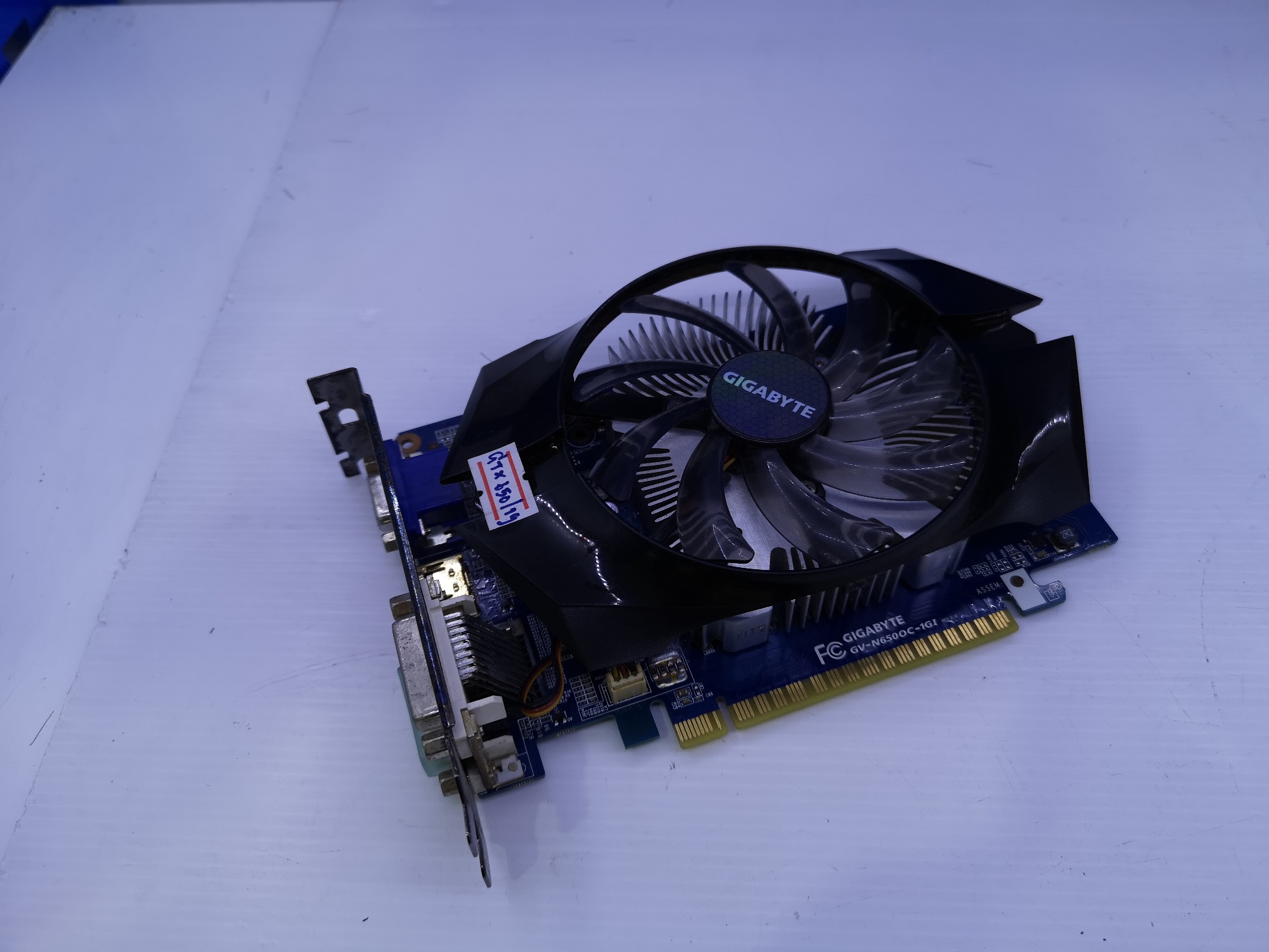 GIGABYTE GeForce GTX 650 OC 1GB.