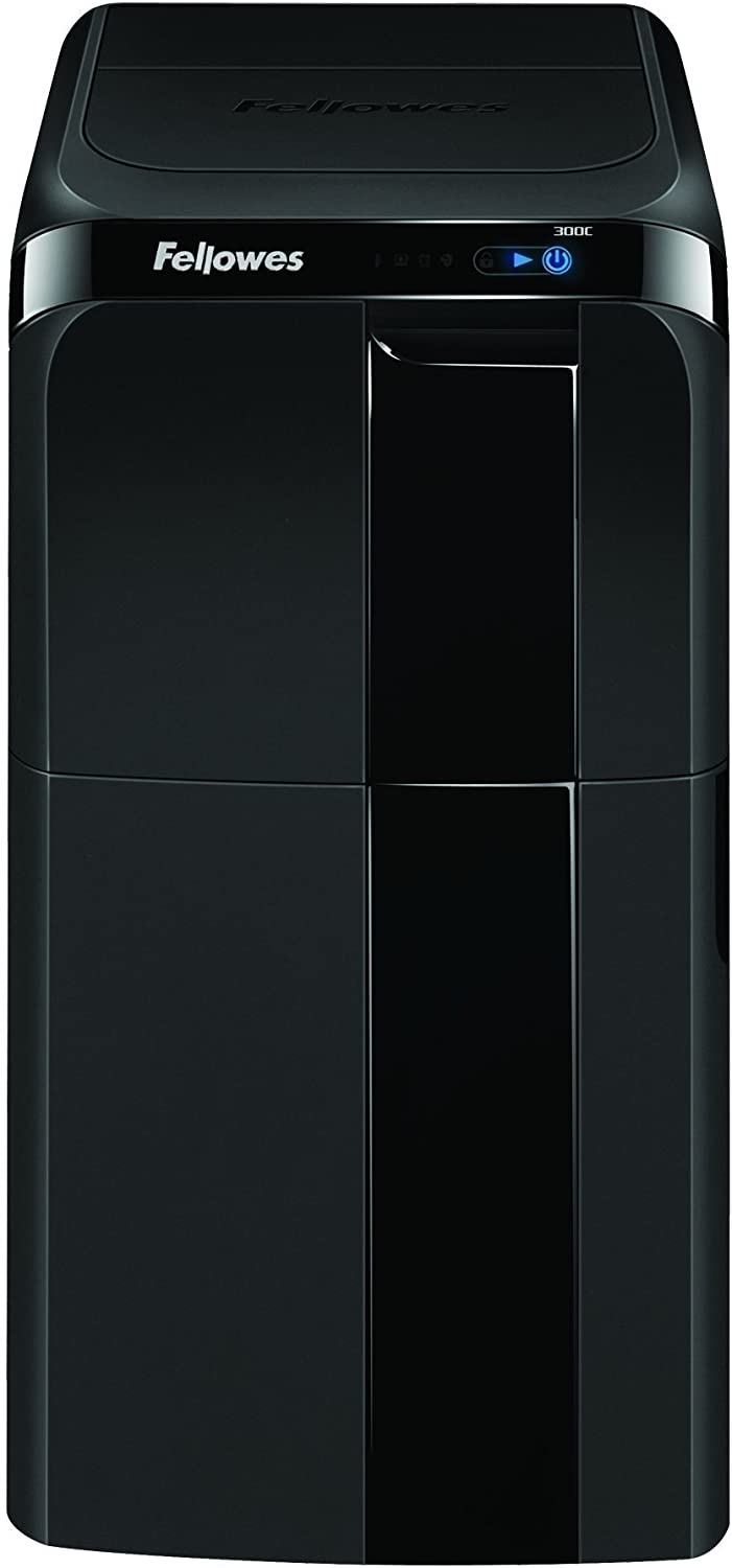 ขายถูก เครื่องทำลายเอกสาร Fellowes Auto MAX 300C บรรจุกระดาษได้ 300 แผ่น เครื่องทำลายเอกสารแบบอัตโนมัติ