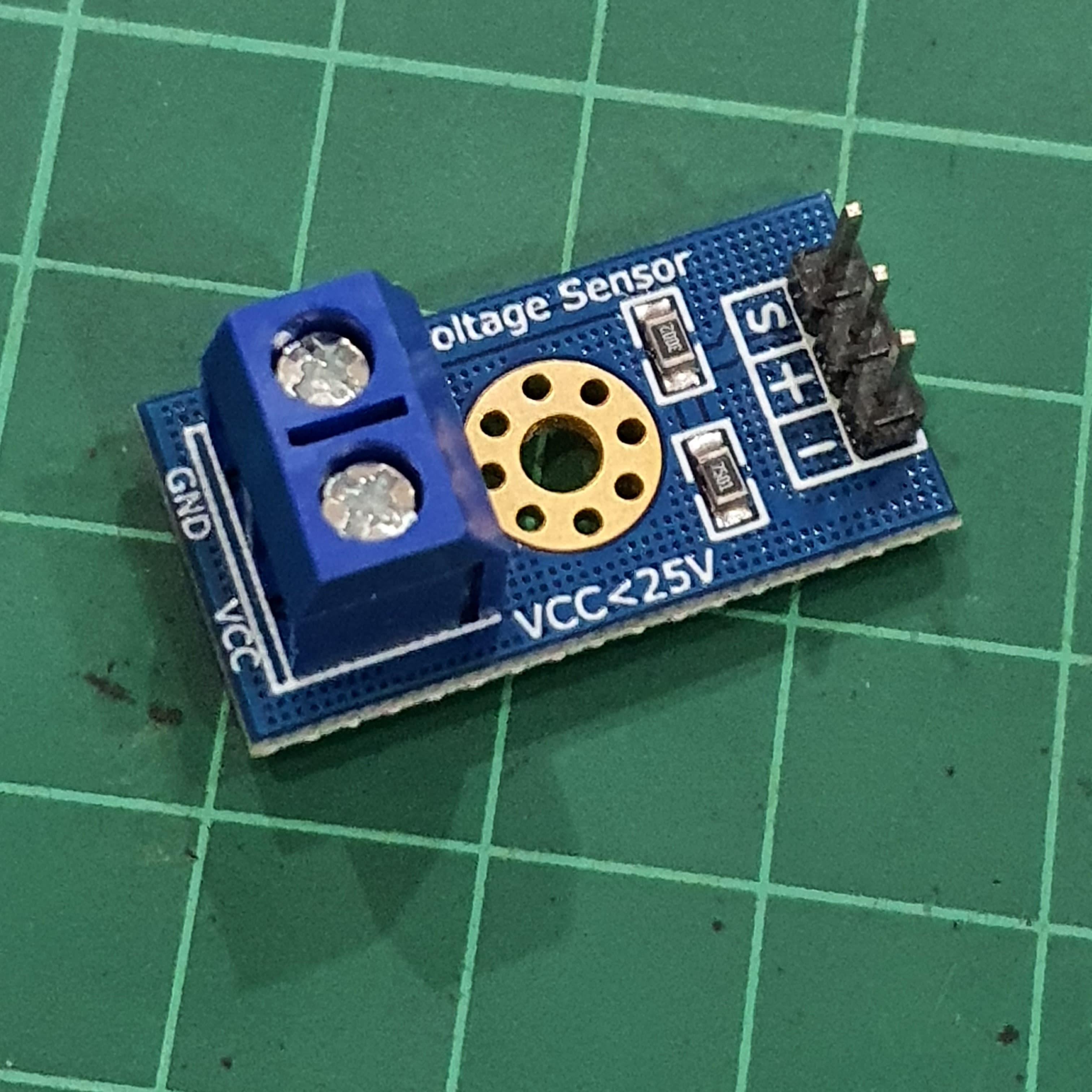 Voltage Detection 0-25V (โมดูลแรงดันดีซี 0 - 24 V)