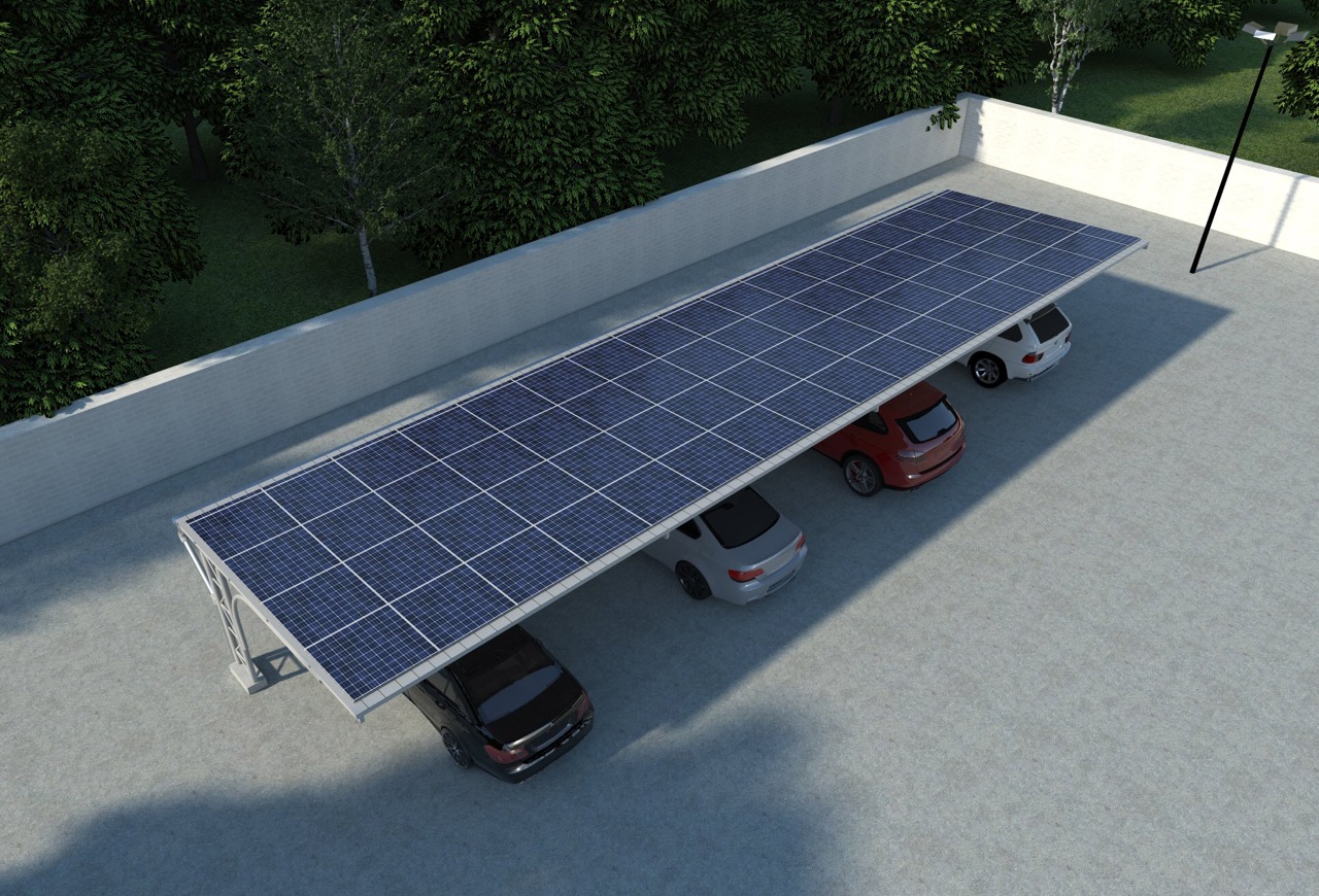 โซล่าร์หลังคาที่จอดรถ Solar Car park