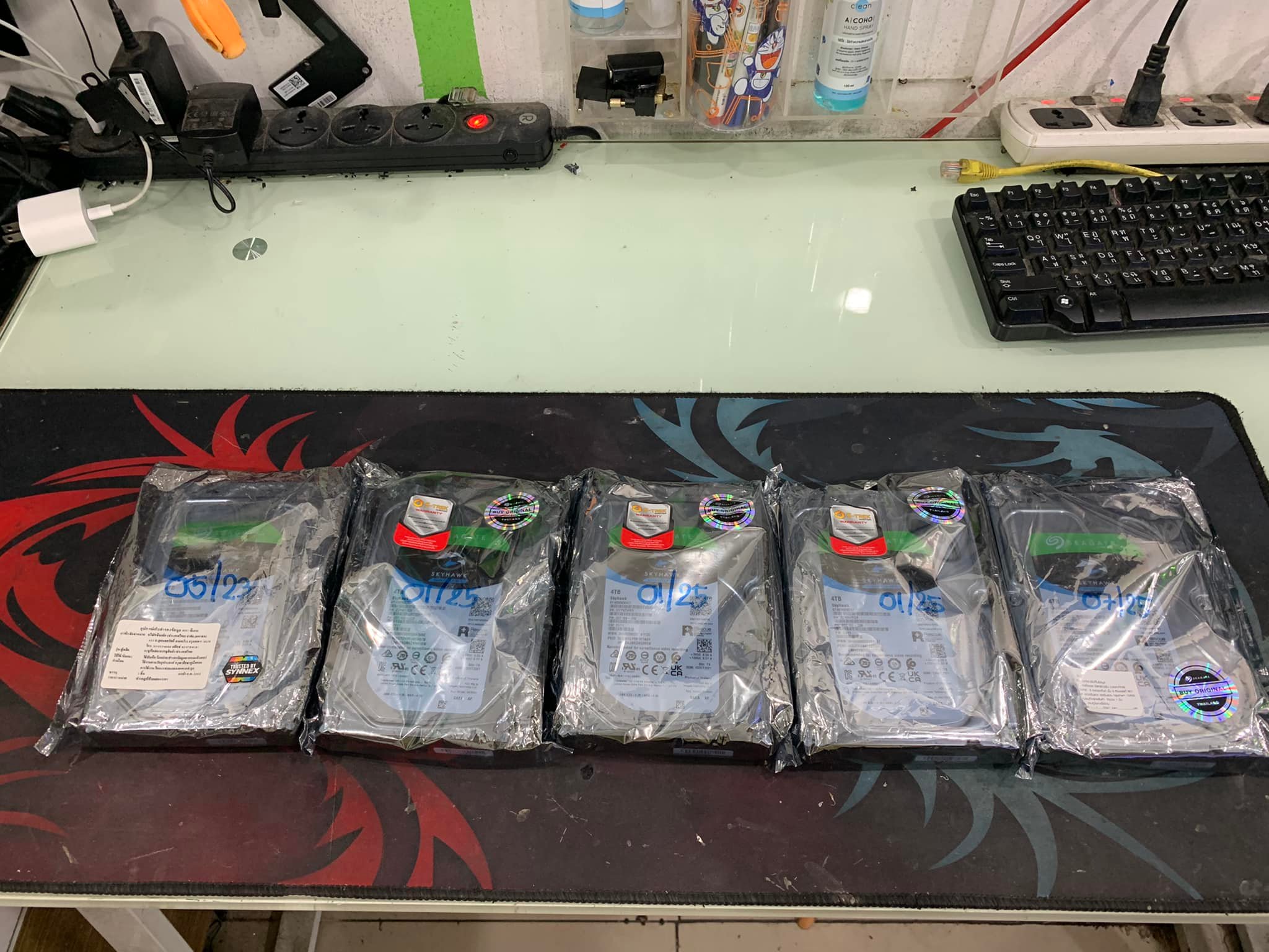 4TB. SEAGATE Skyhawk ST4000VX007 ของใหม่ 3ปี