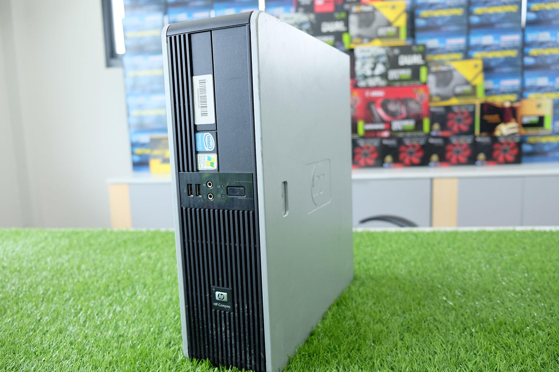 เครื่อง HP DC 5800/5700 CPU E8400 Ram 4 GB HDD 320 GB ราคาประหยัดดูหนังฟังเพลงได้ พร้อมจอ 17 นิ้วครบชุด