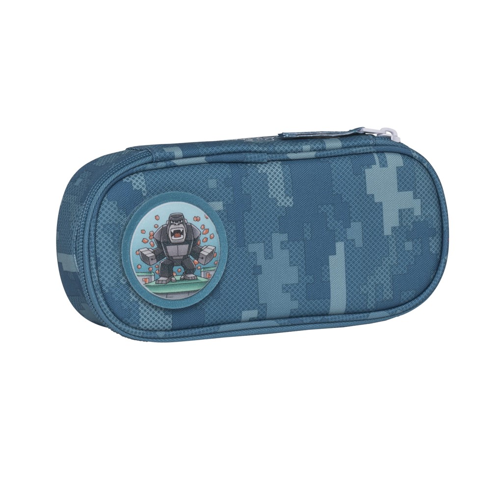 Oval pencil case, Jungle Game