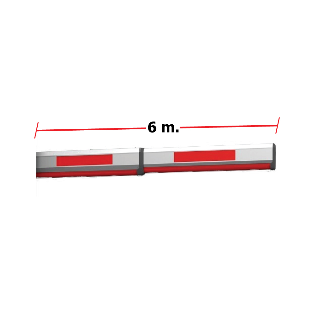 ขายถูก ไม้กั้นทางเข้า-ออก ไม้ยาว(4m) HIKVISION DS-TMG001-4(6m)/TMG4B0-A ประกันศูนย์