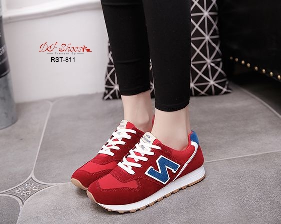 รองเท้าผ้าใบ Style New Balace (สีชมพู)