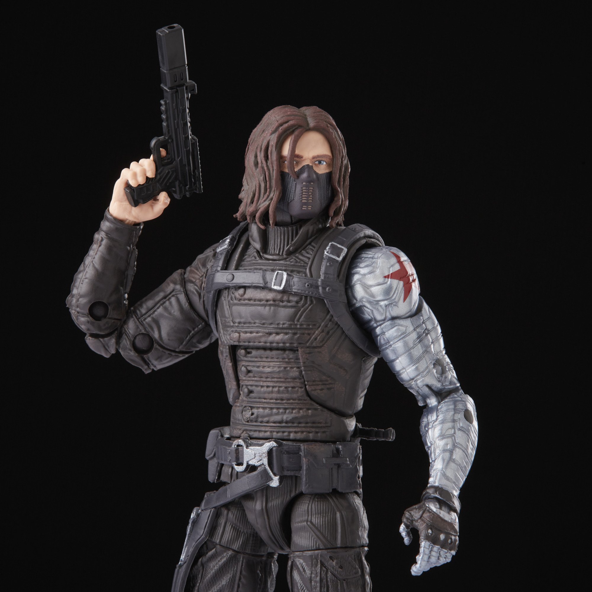 Hasbro Marvel Legends Series Winter Soldier 6-inch Figure ฮาสโบร มาร์เวล เลเจนด์ ซีรี่ย์ส หุ่นโมเดลฟิกเกอร์ วินเทอร์ โซลเยอร์ ขนาด 6 นิ้ว ลิขสิทธิ์แท้