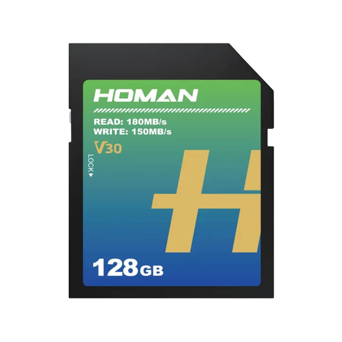 การ์ดความจำ Homan UHS-I SD Card (V30) 128GB