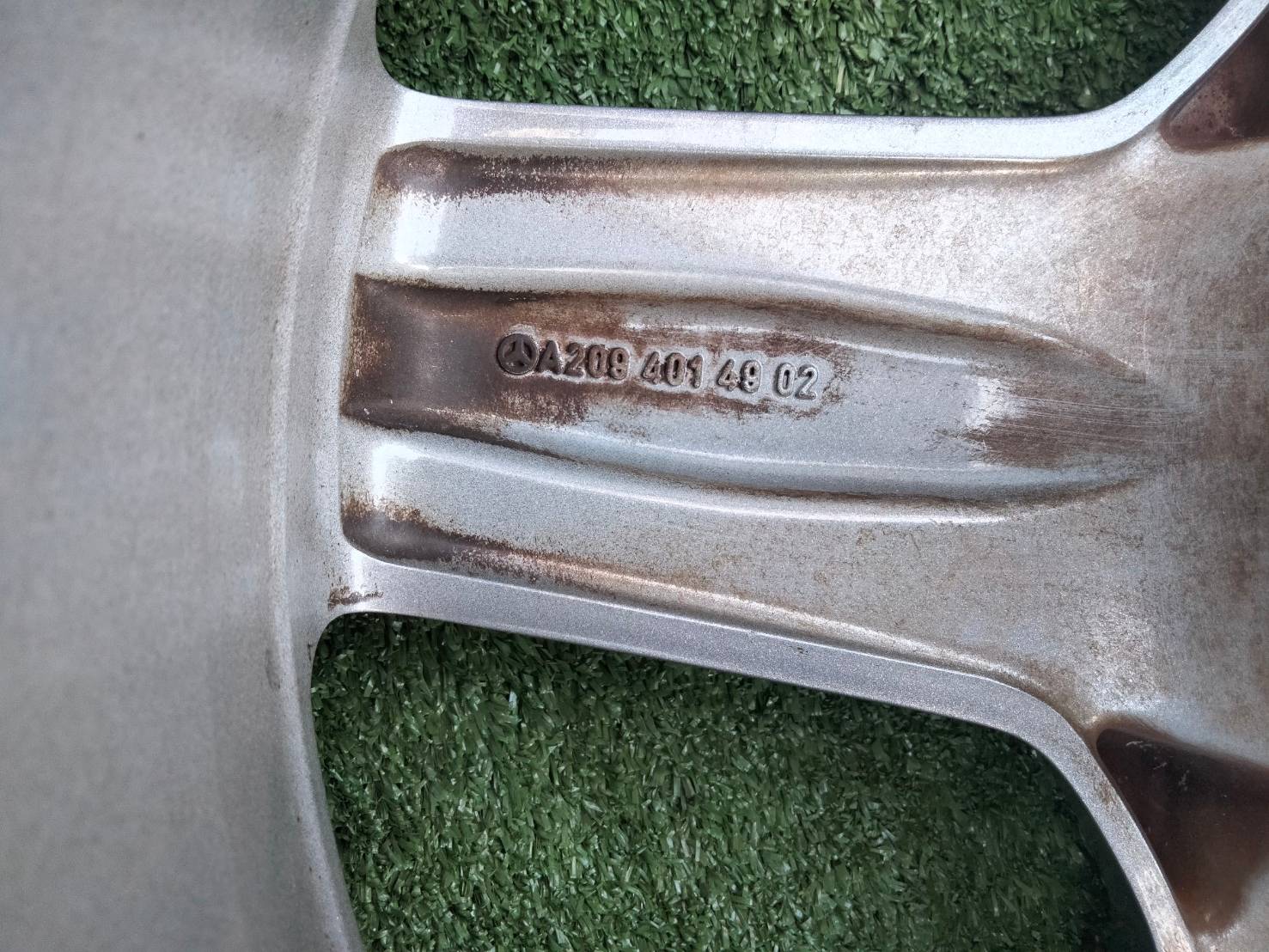 ล้อแท้ AMG ST6 18" c63 w209