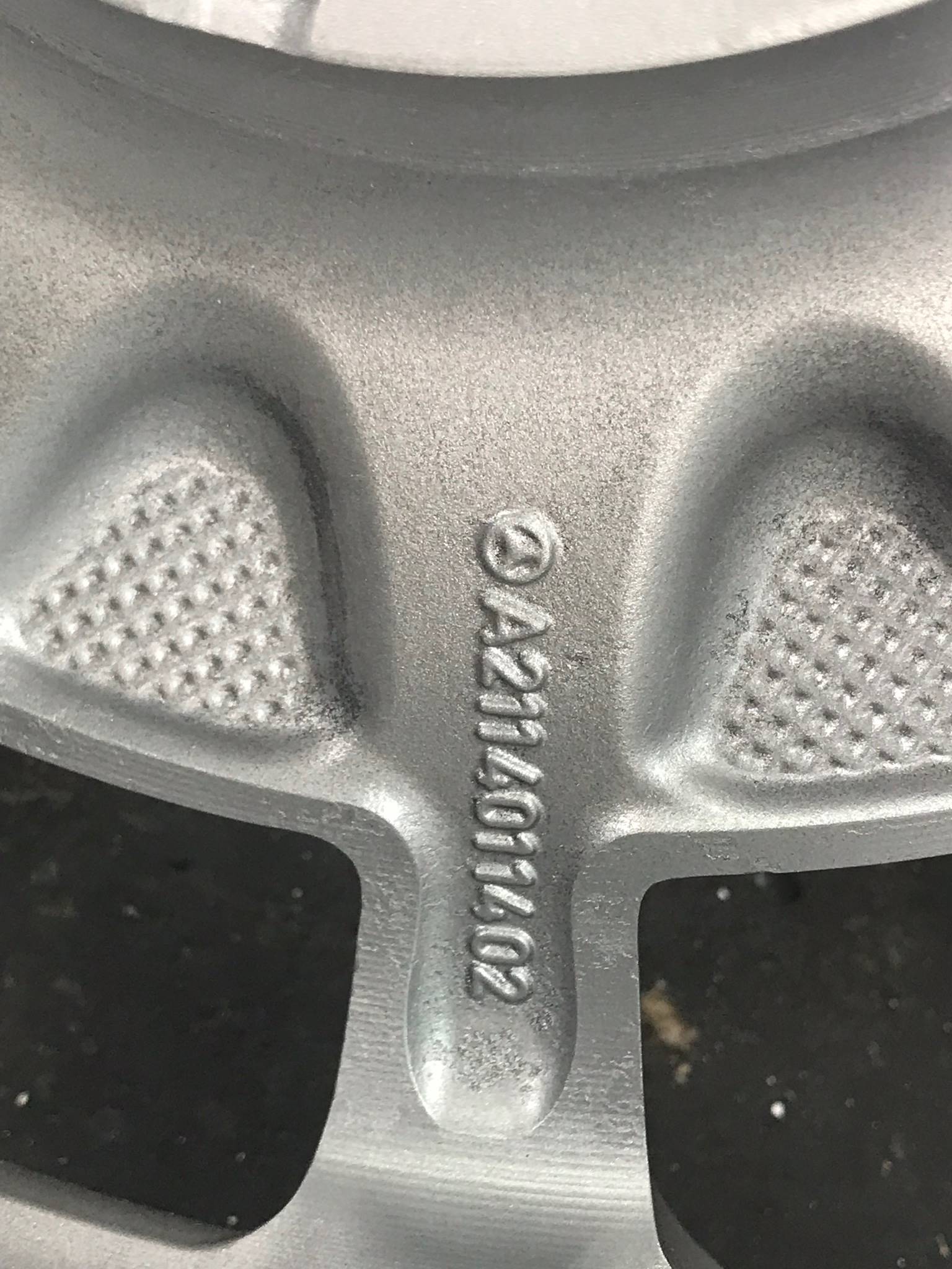 ล้อเบนซ์ ฝาเบียร์ 16 นิ้ว สภาพสวยเหมือใหม่เก๊บสีแล้ว