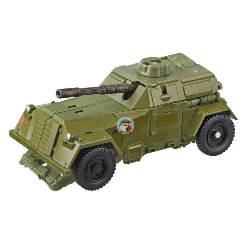 Hasbro Transformers Studio Series 26 Deluxe Class WWII Bumblebee Figure ฮาสโบร ทรานสฟอเมอร์ส สตูดิโอ ซีรีย์ส 26 ดีลักซ์ คลาส หุ่นยนต์บัมเบิ้ลบี 4.5 นิ้ว ลิขสิทธิ์แท้