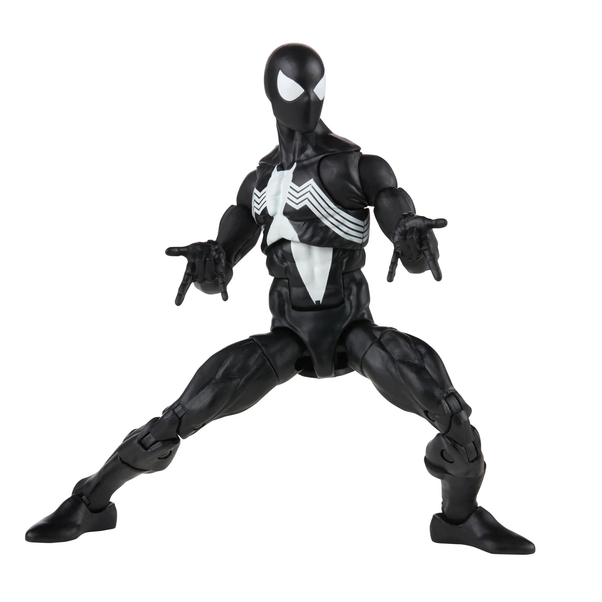 Hasbro Marvel Legends Retro Collection Symbiote Spider-Man 6-inch Figure ฮาสโบร มาร์เวล เลเจนด์ ซีรี่ย์ส หุ่นโมเดลฟิกเกอร์ ซิมไบโอต สไปเดอร์-แมน ขนาด 6 นิ้ว ลิขสิทธิ์แท้