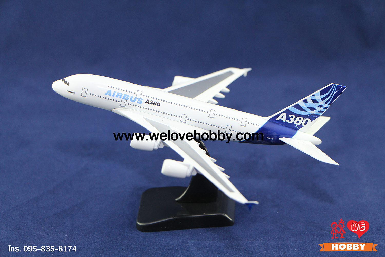 โมเดลเครื่องบิน Airbus A380 ไซส์กลาง Airbus A380 Series (1:400)