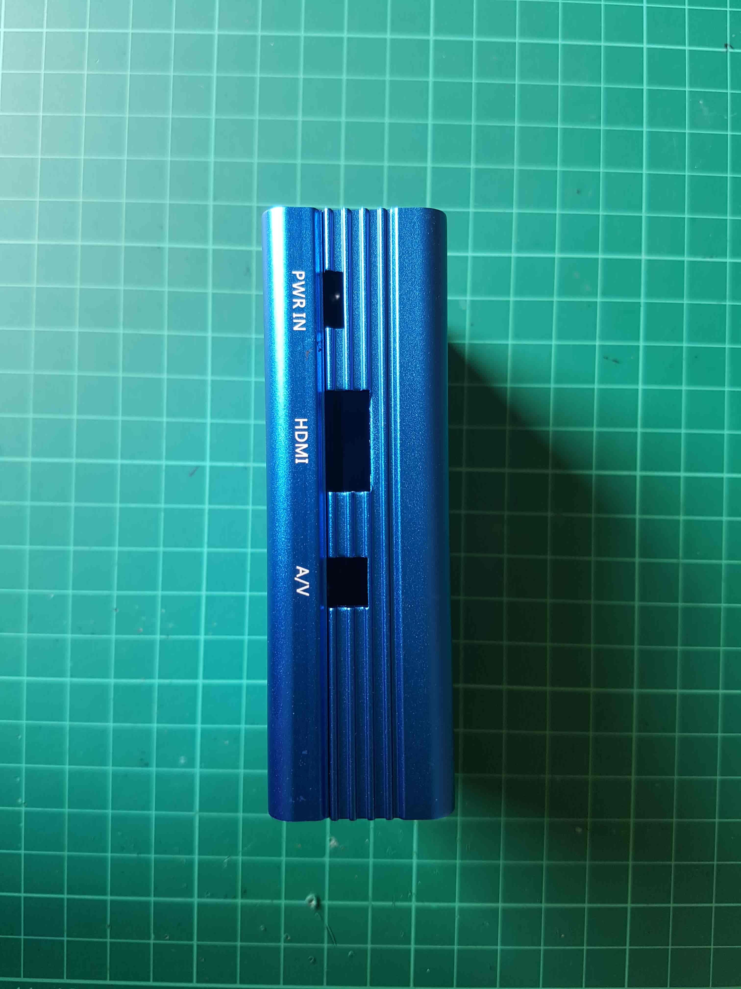 Aluminium Case Pi2/Pi3 (Blue)