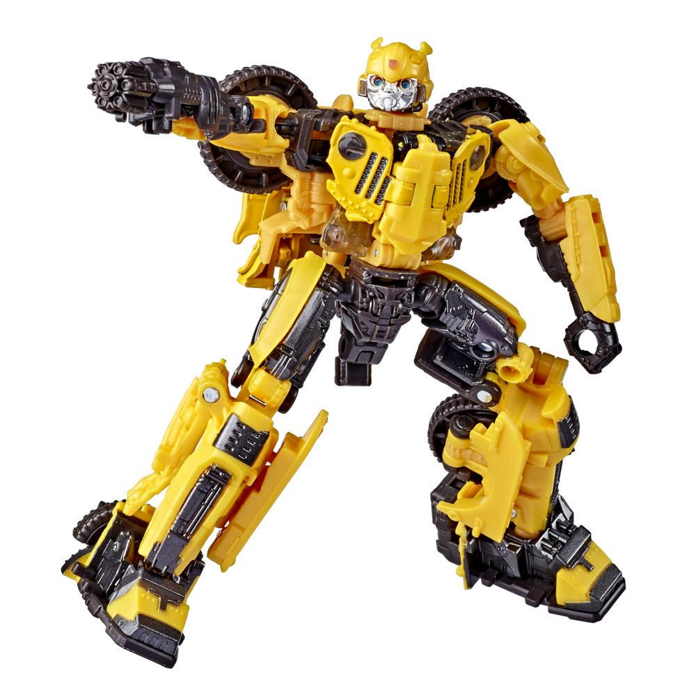 Hasbro Transformers Studio Series 57 Deluxe Class Offroad Bumblebee Action Figure 4.5 Inch ฮาสโบร ทรานสฟอเมอร์ส สตูดิโอ ซีรีย์ส 57 ดีลักซ์ คลาส หุ่นยนต์ออฟโรด บัมเบิ้ลบี 4.5 นิ้ว ลิขสิทธิ์แท้