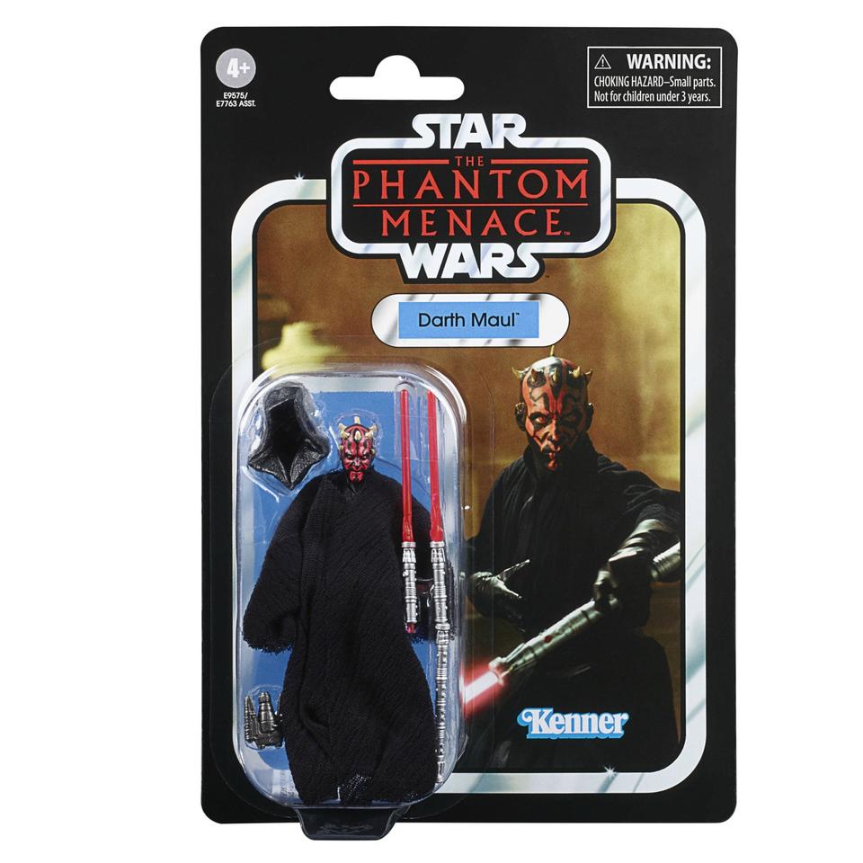 Hasbro Kenner The Vintage Collection Star Wars Darth Maul 3.75-inch-scale Figure ฮาสโบร สตาร์ วอร์ส หุ่นโมเดลฟิกเกอร์ ดาร์ธ มอล ขนาด 3.75 นิ้ว ลิขสิทธิ์แท้