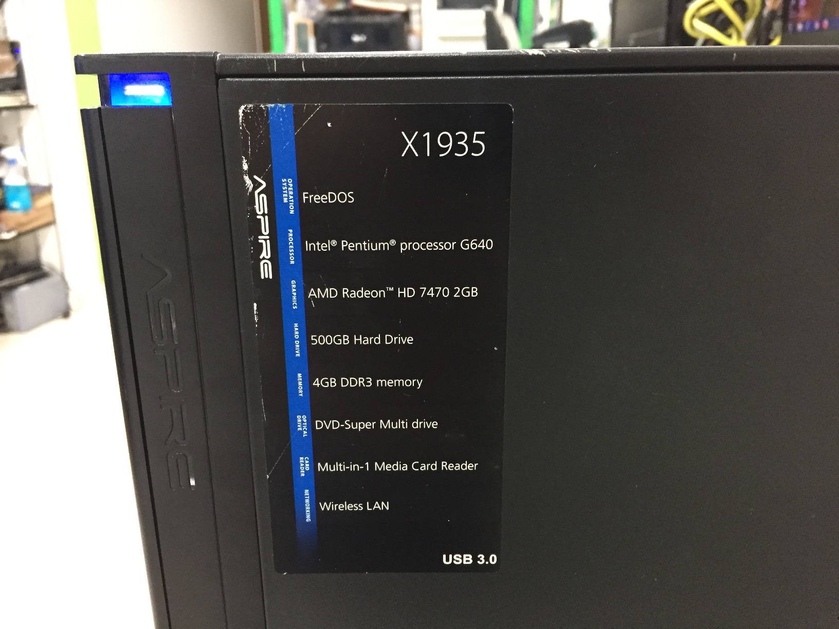 高速SSD搭載】Acer Aspire X1935 Windows11 高速SSD搭載】Acer