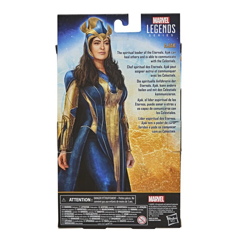Hasbro Marvel Legends Series Eternals Ajak 6-inch Figure ฮาสโบร มาร์เวล เลเจนด์ ซีรี่ย์ส หุ่นโมเดลฟิกเกอร์ อีเทอนอลส์ เอแจ็ก ขนาด 6 นิ้ว ลิขสิทธิ์แท้