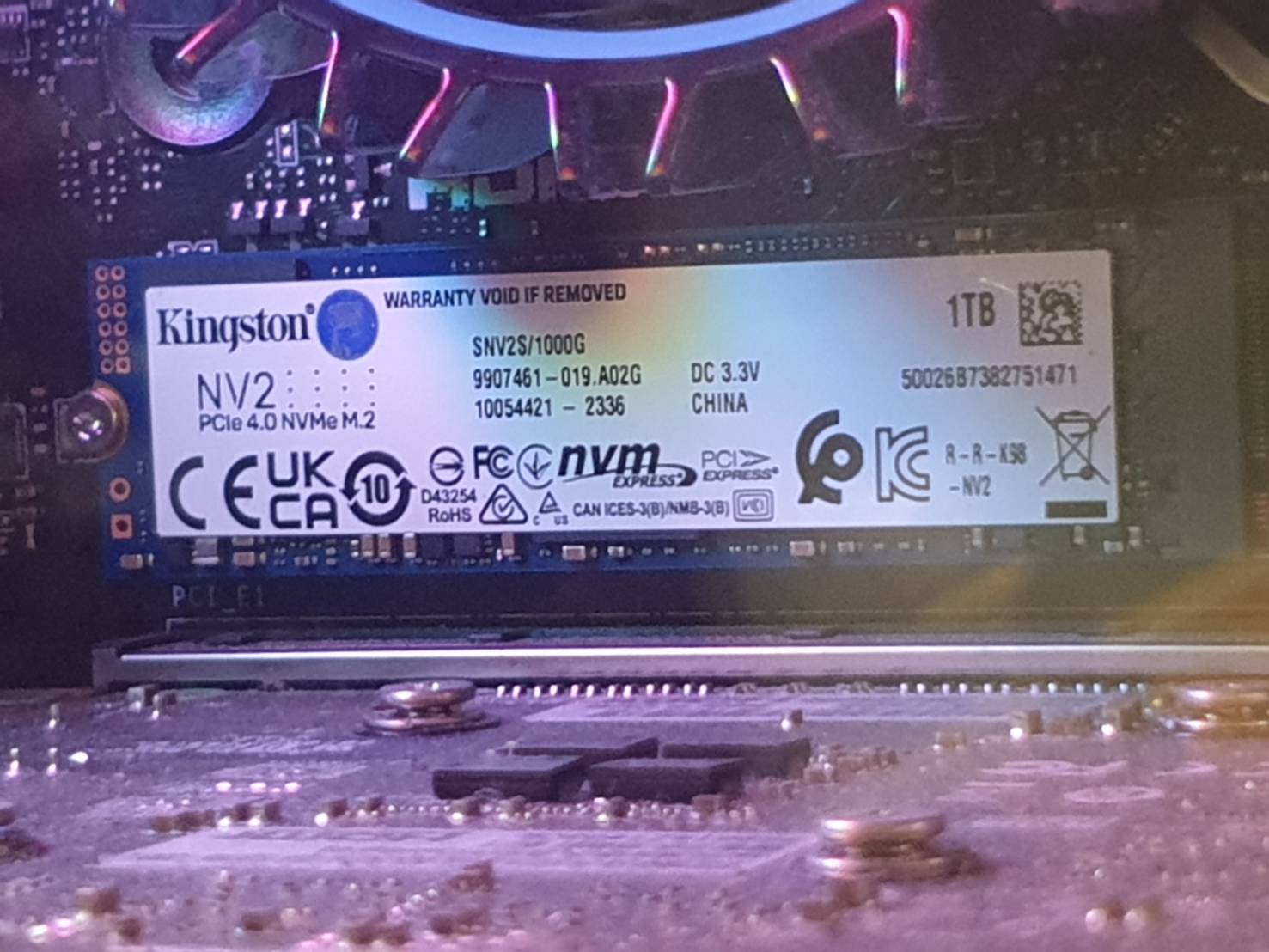 คอมประกอบ i5 gen12th Ram 16GB m.2 1TH Gtx1650 จอ 27"