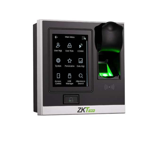 ขายถูก เครื่องสแกนลายนิ้วมือ ZKTeco SF400 (BLACK)