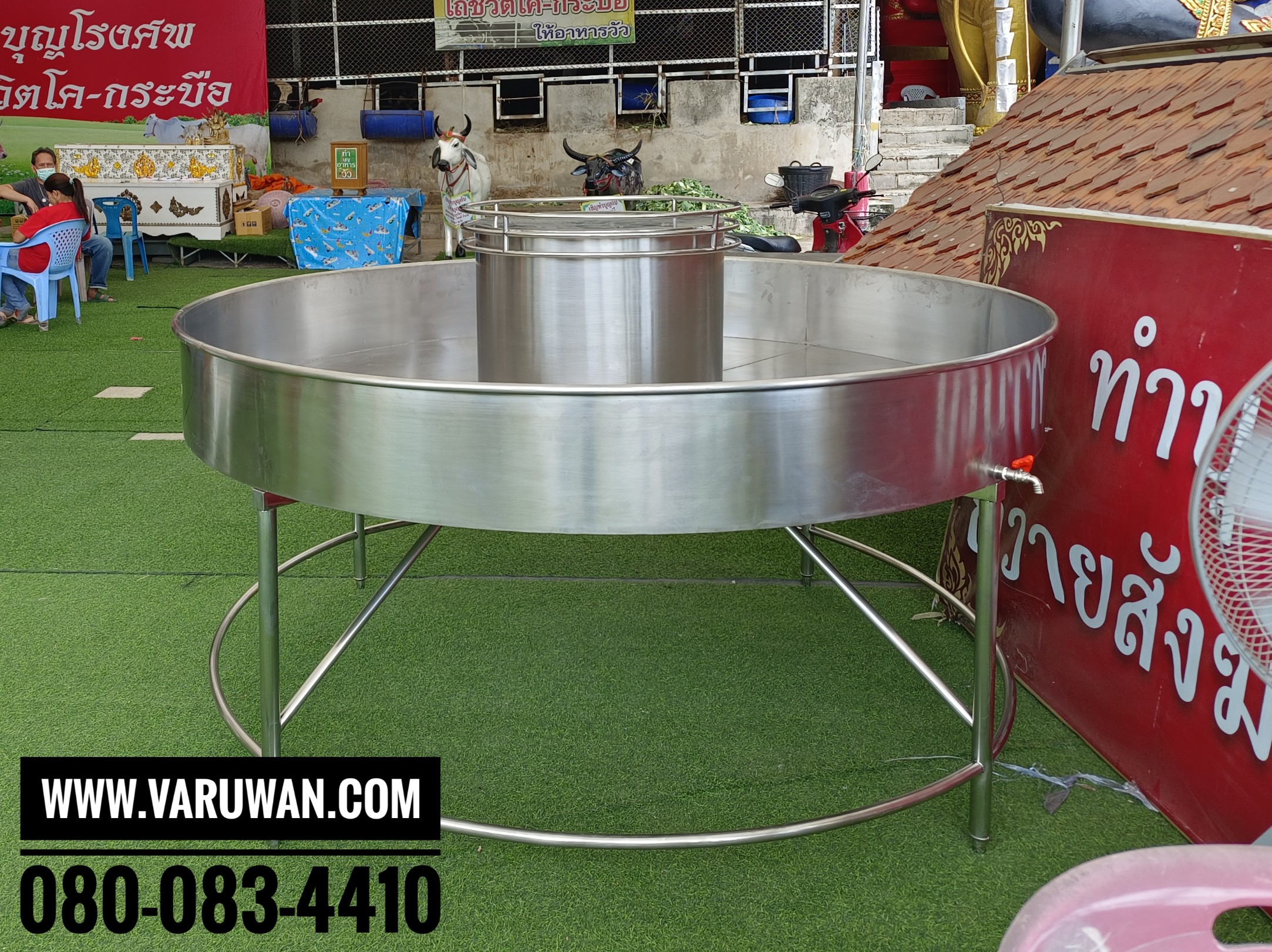 อ่างเทียนลอยน้ำสแตนเลส