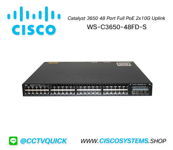 EOL WS-C3650-48FD-S (Cisco Catalyst 3650 48 Port Full PoE 2x10G Uplink IP Base) ** C9300L-48PF-4X-A