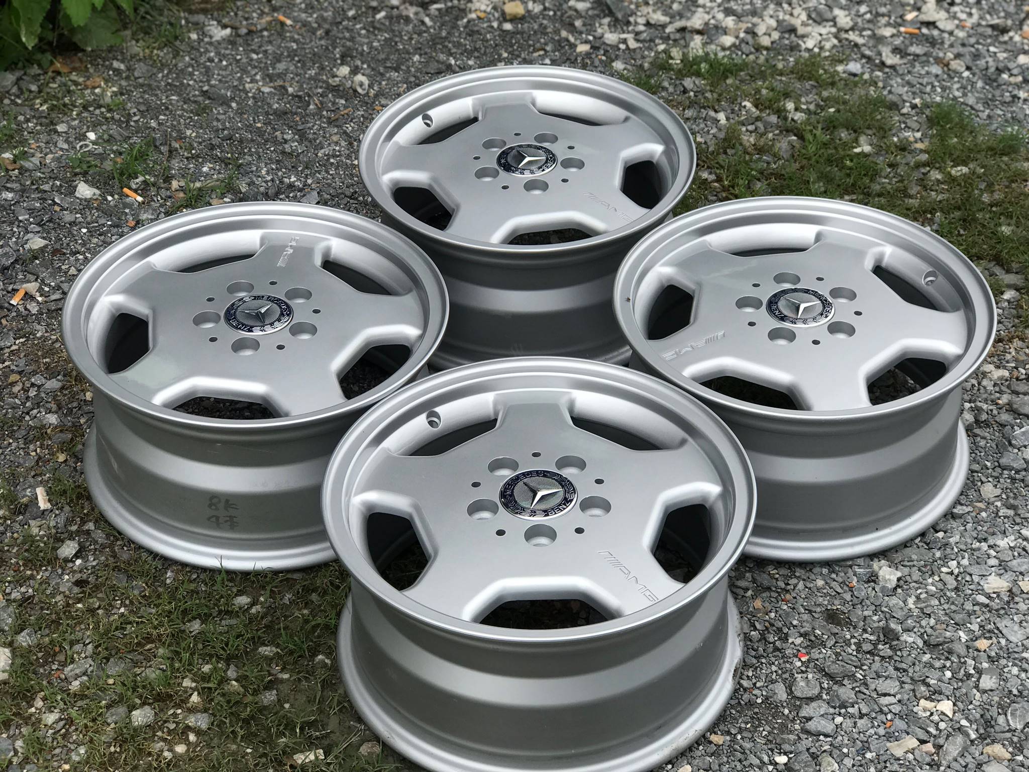 AMG ST2 15"7.0 et37 ล้อแท้หายาก มีที่นี้.