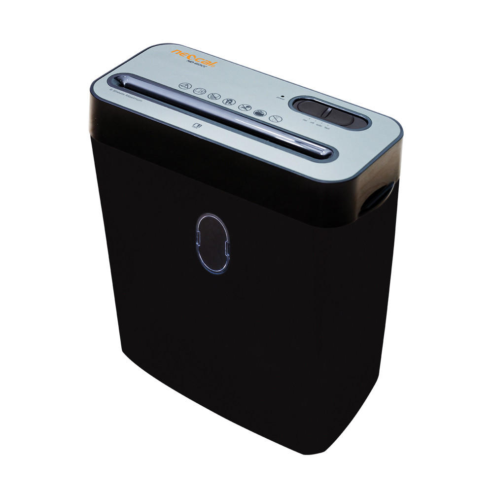 ขายถูก Neocal Paper Shredder ND-60CC เครื่องทำลายเอกสาร นีโอแคล 6 แผ่น/ครั้ง (A4/75 แกรม) (Cross Cut)