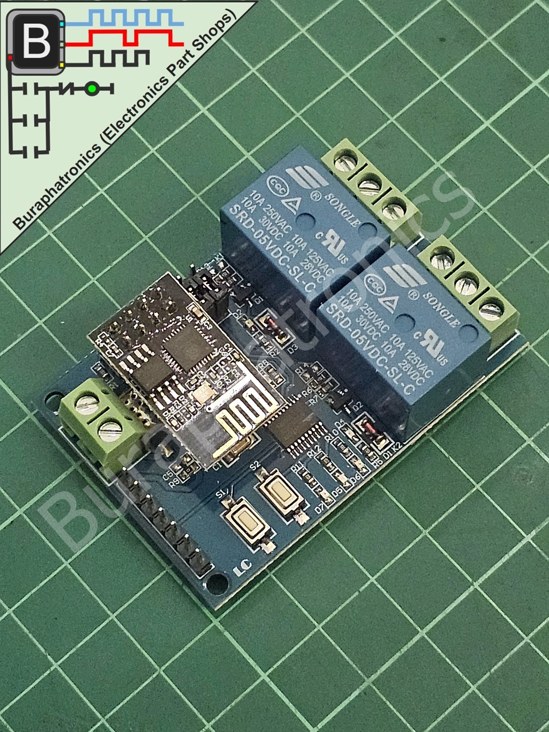 ESP-01 IoT Smart Relay 2 Channel