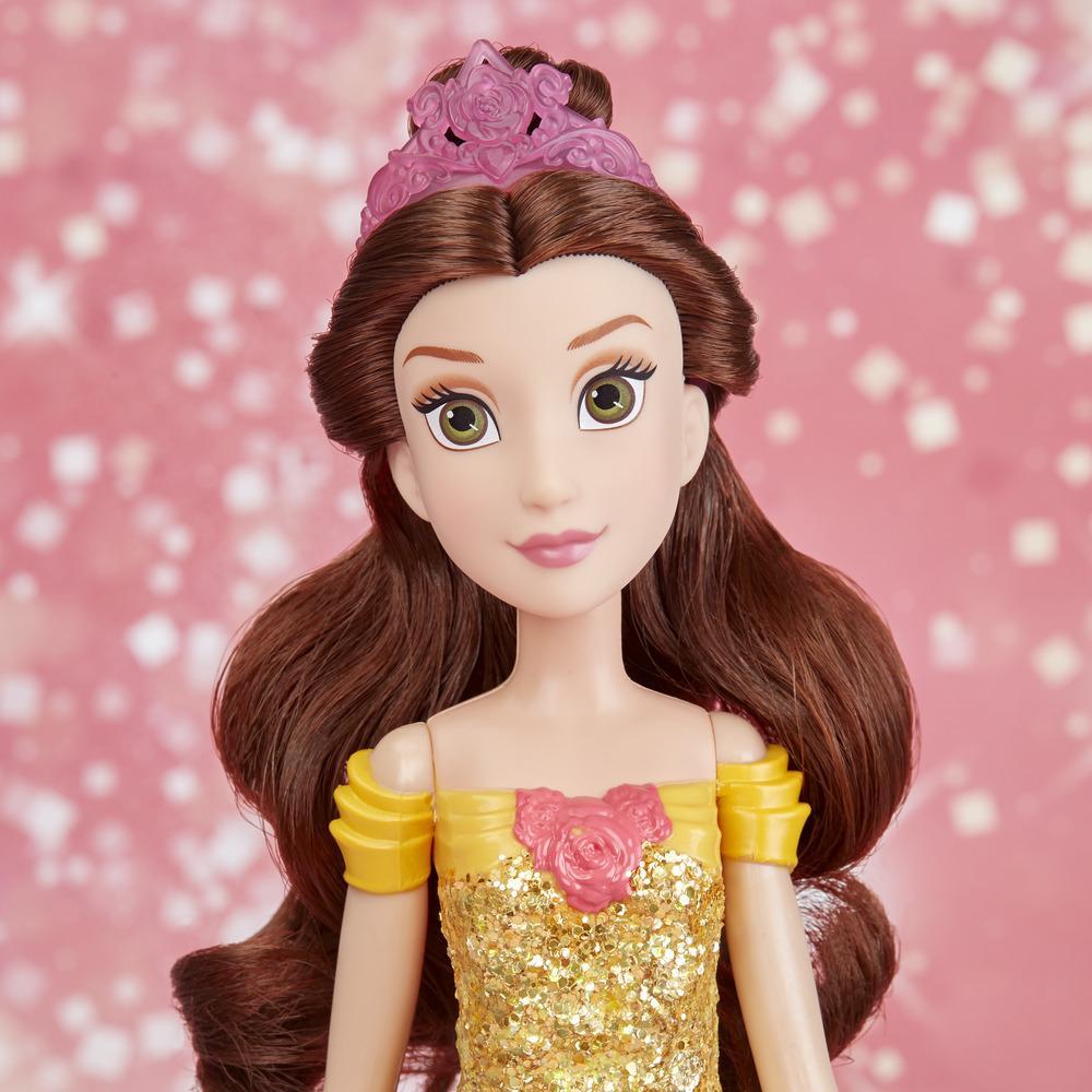 Hasbro Disney Princess Royal Shimmer Belle ฮาสโบร ดิสนี่ย์ ปริ๊นเซส ตุ๊กตาเจ้าหญิง เบลล์ ขนาด 11.5 นิ้ว ลิขสิทธิ์แท้